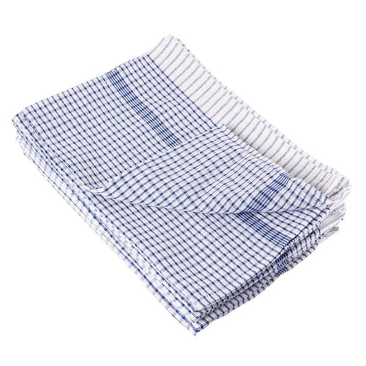 Vogue Wonderdry Tea Towels Blue (10 Pack) cc596