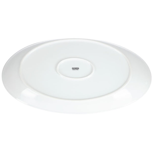 Olympia Whiteware French Deep Oval Plate 500mm cc892