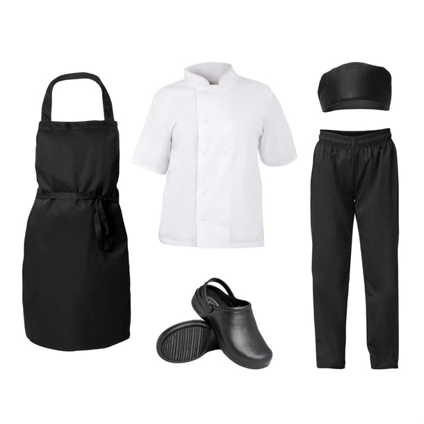 Nisbets Essentials Unisex Chef Clothing Bundle ccbd8