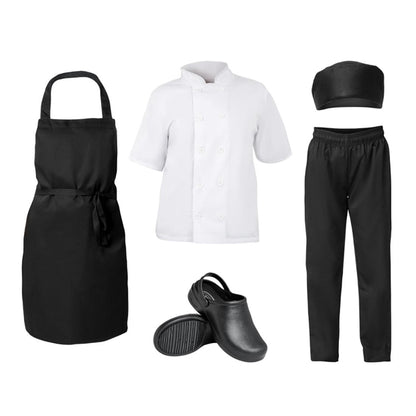 Nisbets Essentials Unisex Chef Clothing Bundle ccbd8