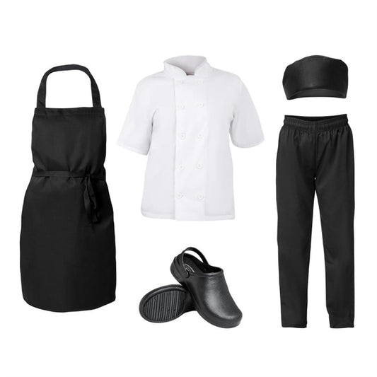 Nisbets Essentials Unisex Chef Clothing Bundle ccbd8