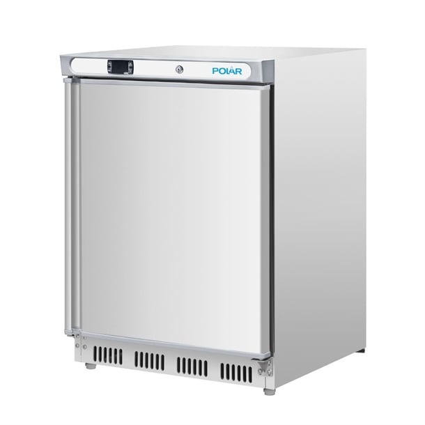 Polar C-Series Undercounter Freezer Stainless Steel 140Ltr cd081