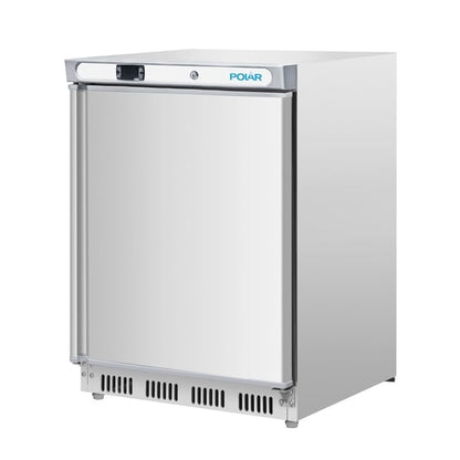 Polar C-Series Undercounter Freezer Stainless Steel 140Ltr cd081