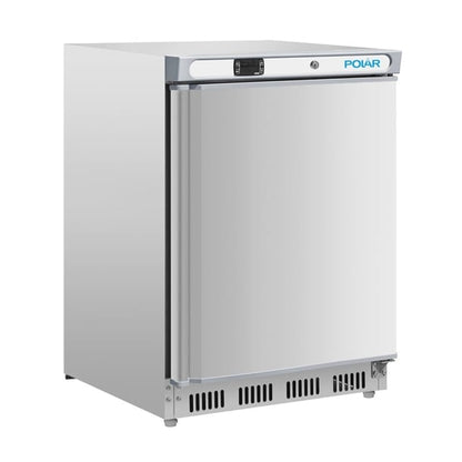Polar C-Series Undercounter Freezer Stainless Steel 140Ltr cd081