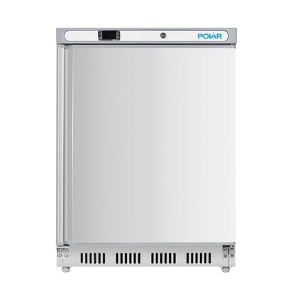 Polar C-Series Undercounter Freezer Stainless Steel 140Ltr cd081