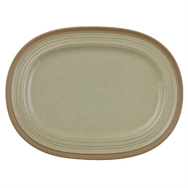 Churchill Igneous Stoneware Oval Plates 320mm (6 Pack) cd140