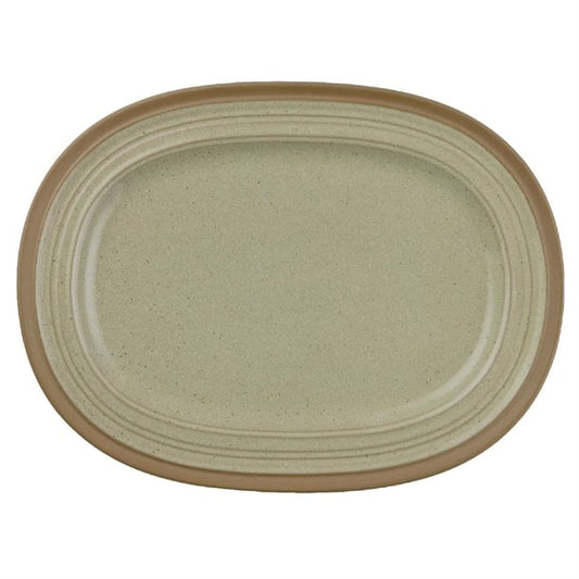 Churchill Igneous Stoneware Oval Plates 320mm (6 Pack) cd140
