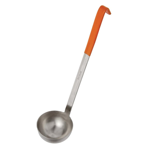 Vogue Heavy Duty Colour Coded Ladle Orange 237ml cd149