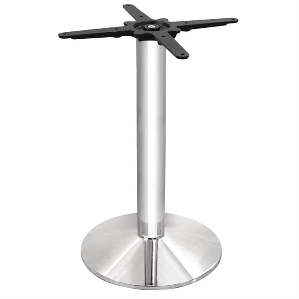 Bolero Round Tulip Table Base Chrome cd214