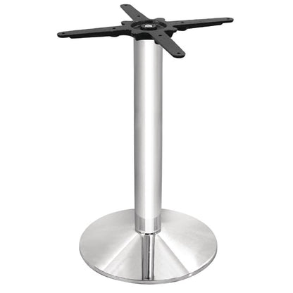 Bolero Round Tulip Table Base Chrome cd214