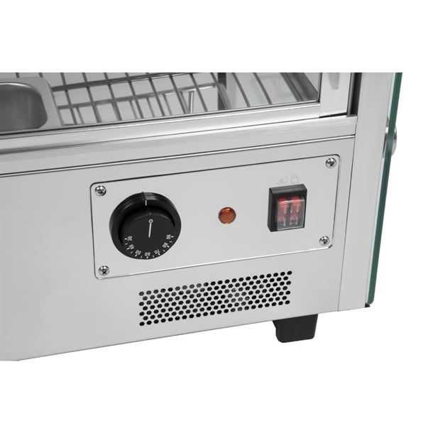 Buffalo Countertop Heated Food Display 687mm Width cd231
