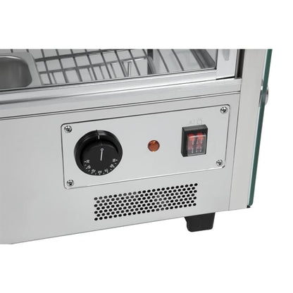 Buffalo Countertop Heated Food Display 687mm Width cd231