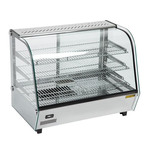 Buffalo Countertop Heated Food Display 868mm Width cd232
