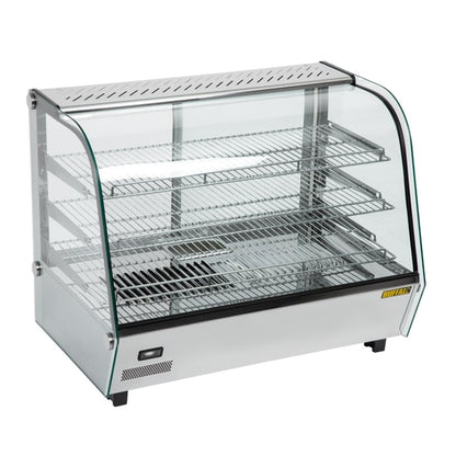Buffalo Countertop Heated Food Display 868mm Width cd232