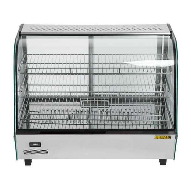 Buffalo Countertop Heated Food Display 868mm Width cd232