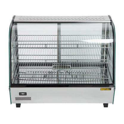 Buffalo Countertop Heated Food Display 868mm Width cd232