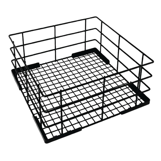 Vogue Wire High Sided Glass Basket 350mm cd242