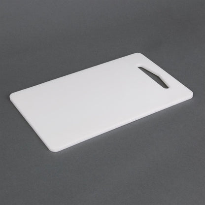 Hygiplas Low Density Cutting Board White 250x150x6mm cd269