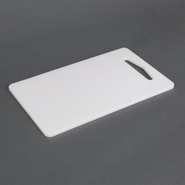 Hygiplas Low Density Cutting Board White 250x150x6mm cd269