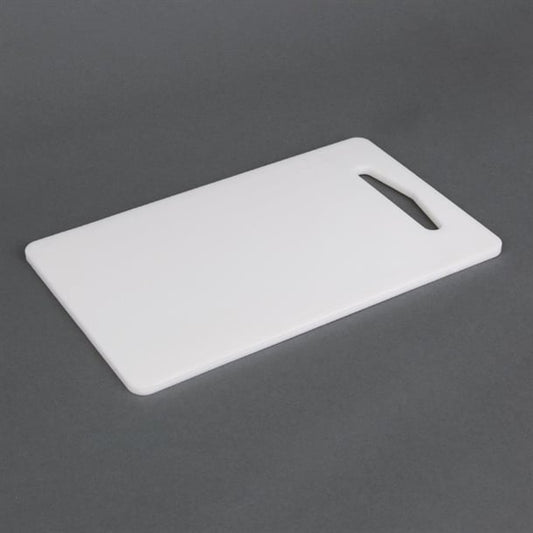 Hygiplas Low Density Cutting Board White 250x150x6mm cd269