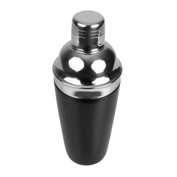 Olympia 3-Piece Cobbler Cocktail Shaker with PVC Grip cd272