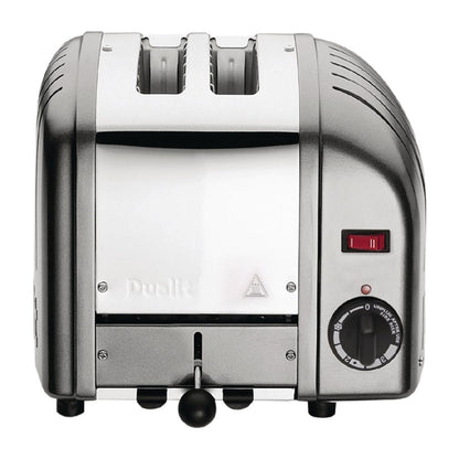 Dualit 2 Slice Vario Toaster Metallic Silver 20242 cd305
