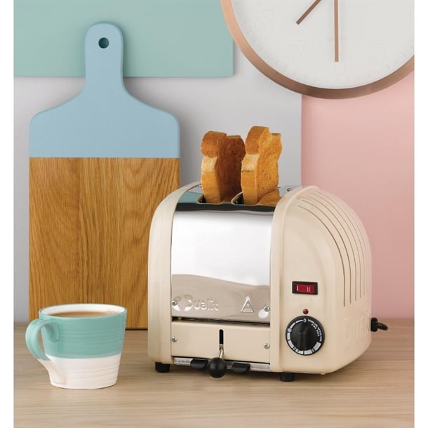 Dualit 2 Slice Vario Toaster Utility Cream 20247 cd309