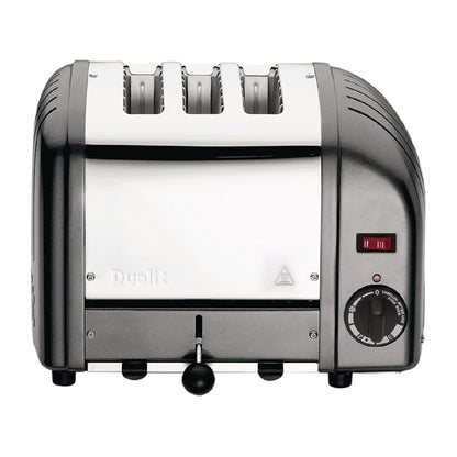 Dualit 3 Slice Vario Toaster Metallic Charcoal 30080 cd317