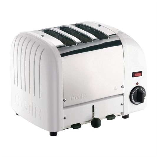 Dualit 3 Slice Vario Toaster White 30087 cd321