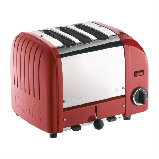 Dualit 3 Slice Vario Toaster Red 30085 cd323