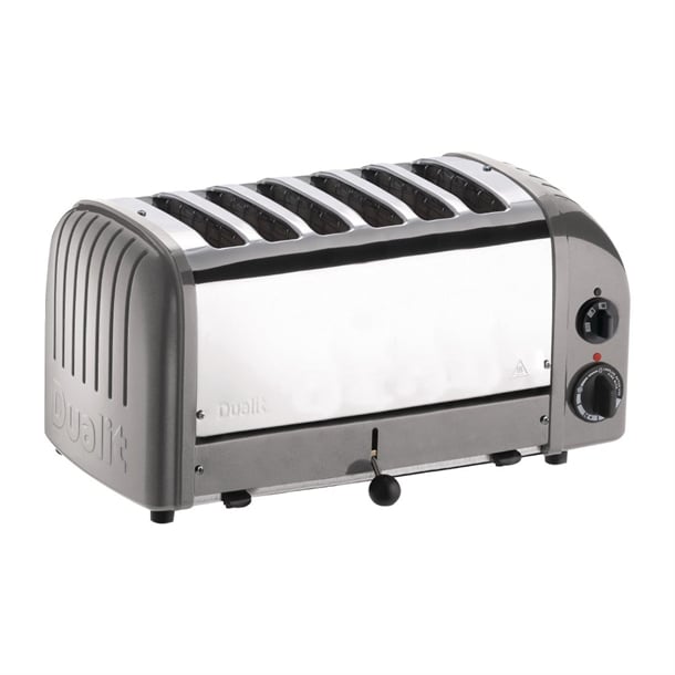 Dualit 6 Slice Vario Toaster Metallic Silver 60147 cd336