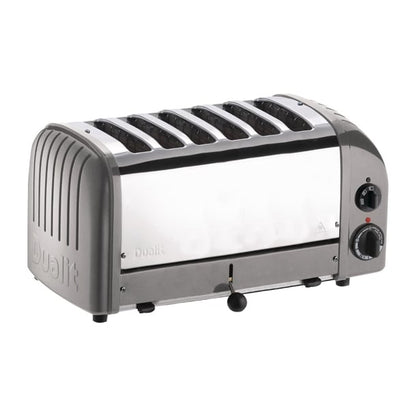 Dualit 6 Slice Vario Toaster Metallic Silver 60147 cd336