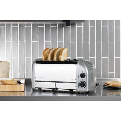 Dualit 6 Slice Vario Toaster Metallic Silver 60147 cd336
