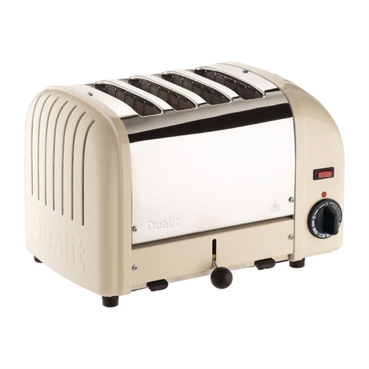 Dualit 4 Slice Vario Toaster Utility Cream 40354 cd331