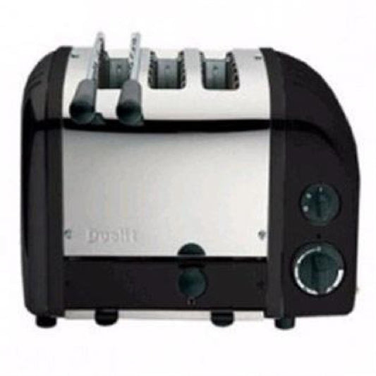 Dualit 2 + 1 Combi Vario 3 Slice Toaster Black 31205 cd343