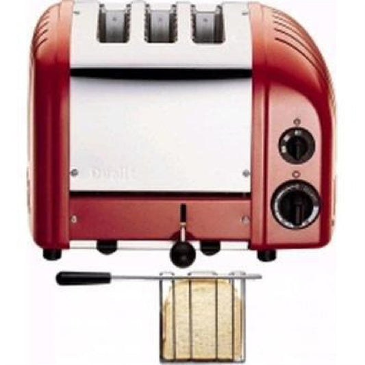 Dualit 2 + 1 Combi Vario 3 Slice Toaster Red 31214 cd353