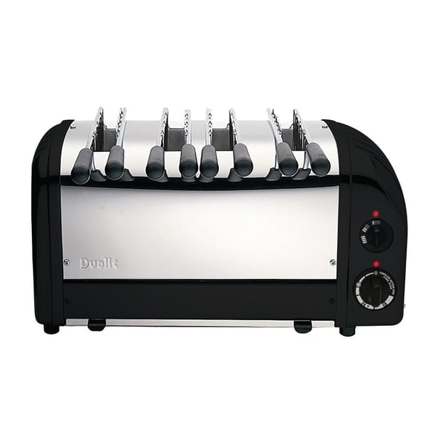 Dualit 4 Slice Sandwich Toaster Black 41037 cd376