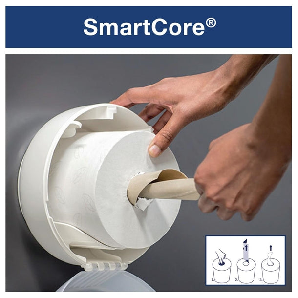 Tork SmartOne Toilet Roll Dispenser White T8 cd506