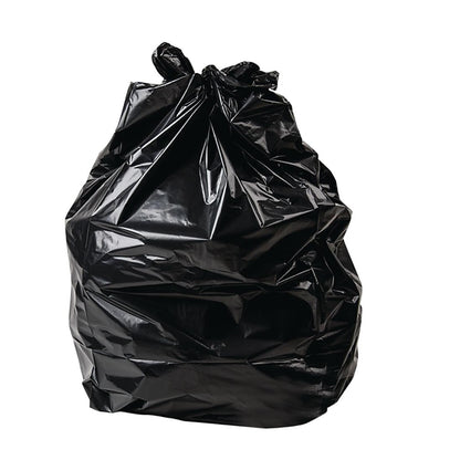 Jantex Heavy Duty Bin Bags Black 70Ltr (100 Pack) hw688