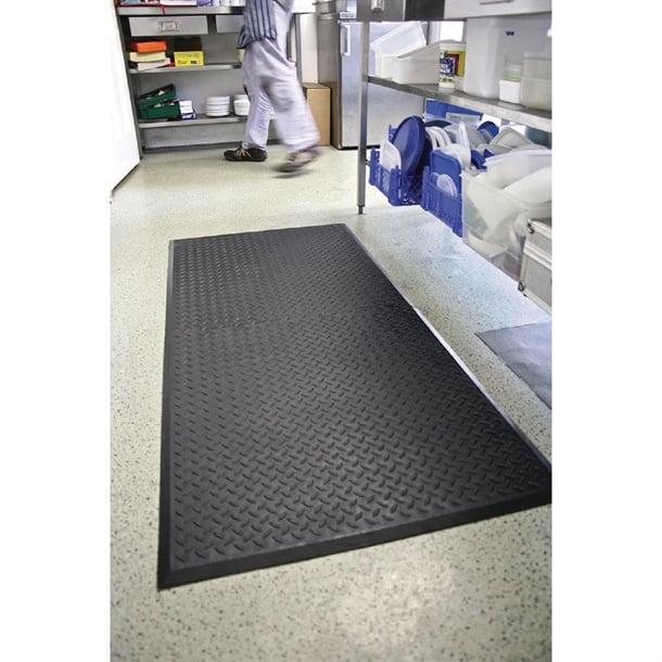 COBA Comfort Rubber Workplace Mat Interlocking Middle Piece cd542
