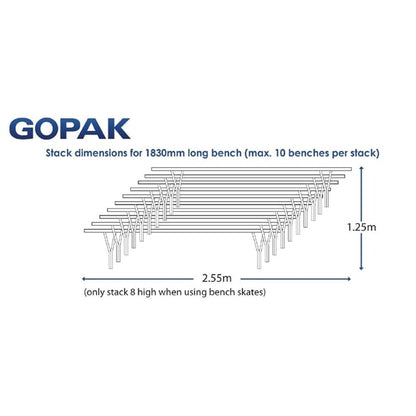 Gopak Contour Stacking Bench Blue p_dm947