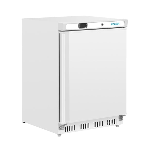 Polar C-Series Undercounter Freezer White 140Ltr cd611