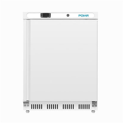 Polar C-Series Undercounter Freezer White 140Ltr cd611