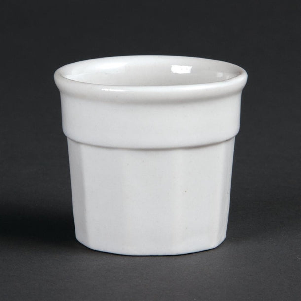 Olympia Whiteware Dipping Pots 50mm (12 Pack) cd728