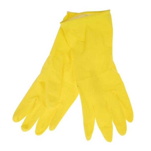 Jantex Latex Household Glove Yellow p_cd793