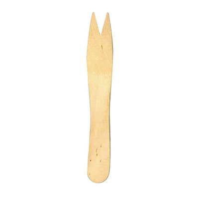 Fiesta Compostable Wooden Chip Forks (1000 Pack) cd901