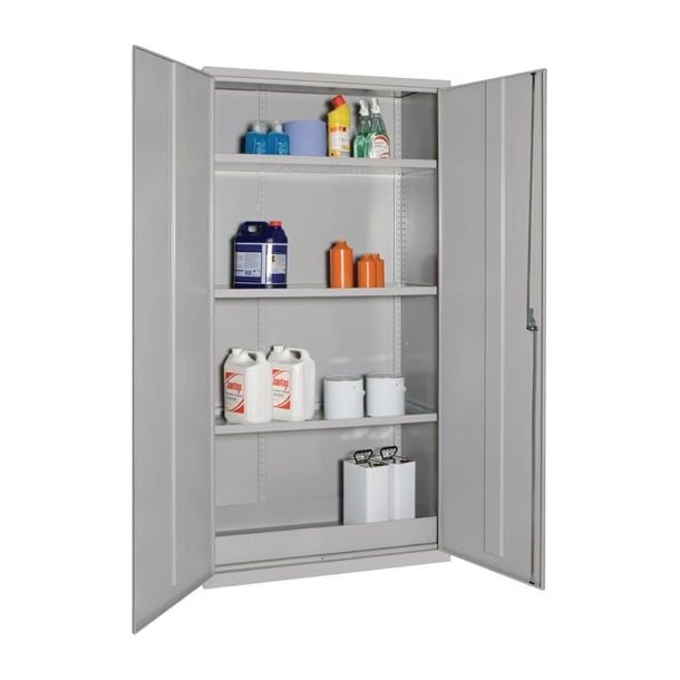 COSHH Cabinet Double Door Grey 36Ltr cd992