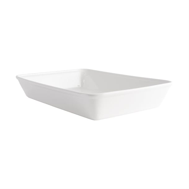 Churchill Counter Serve Rectangular Baking Dishes 533x 330mm (2 Pack) ce033
