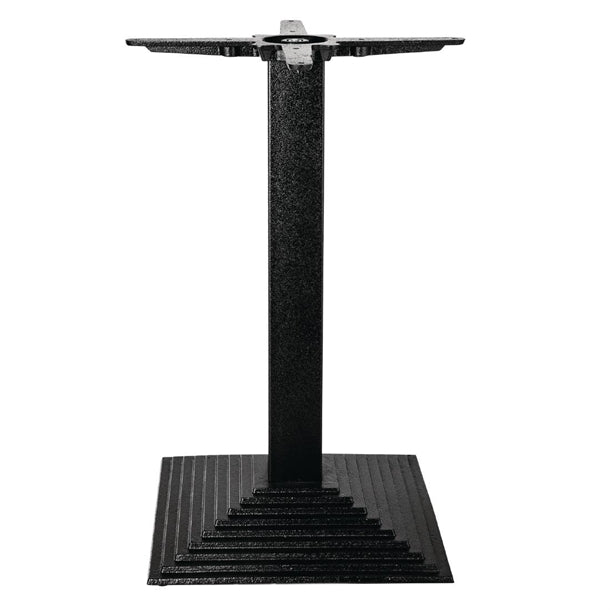Bolero Cast Iron Step Square Table Base ce153