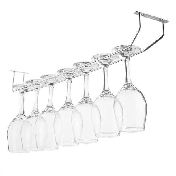 Olympia Wine Glass Rack Chrome 610mm ce308